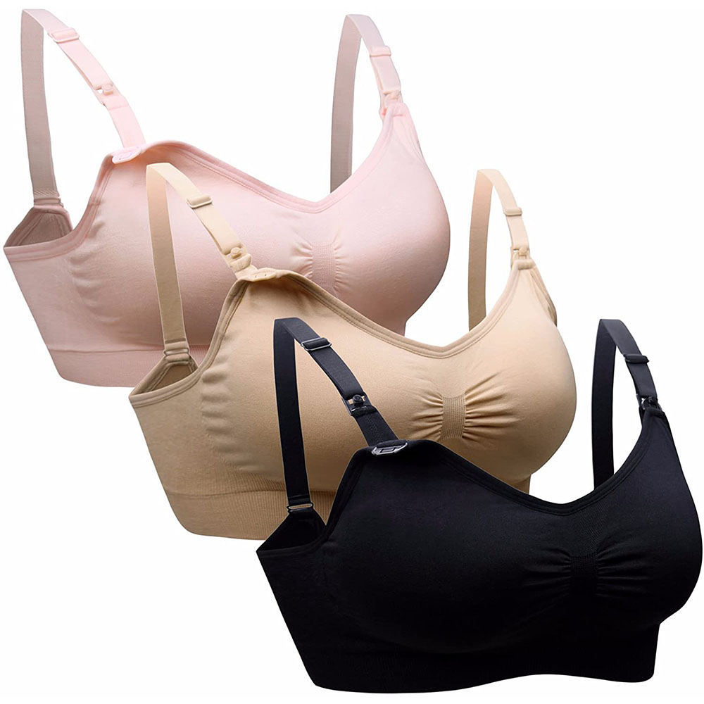 Womens Maternity  Nursing Bra  - مراجعة Nursing Bra Sleep وسعره