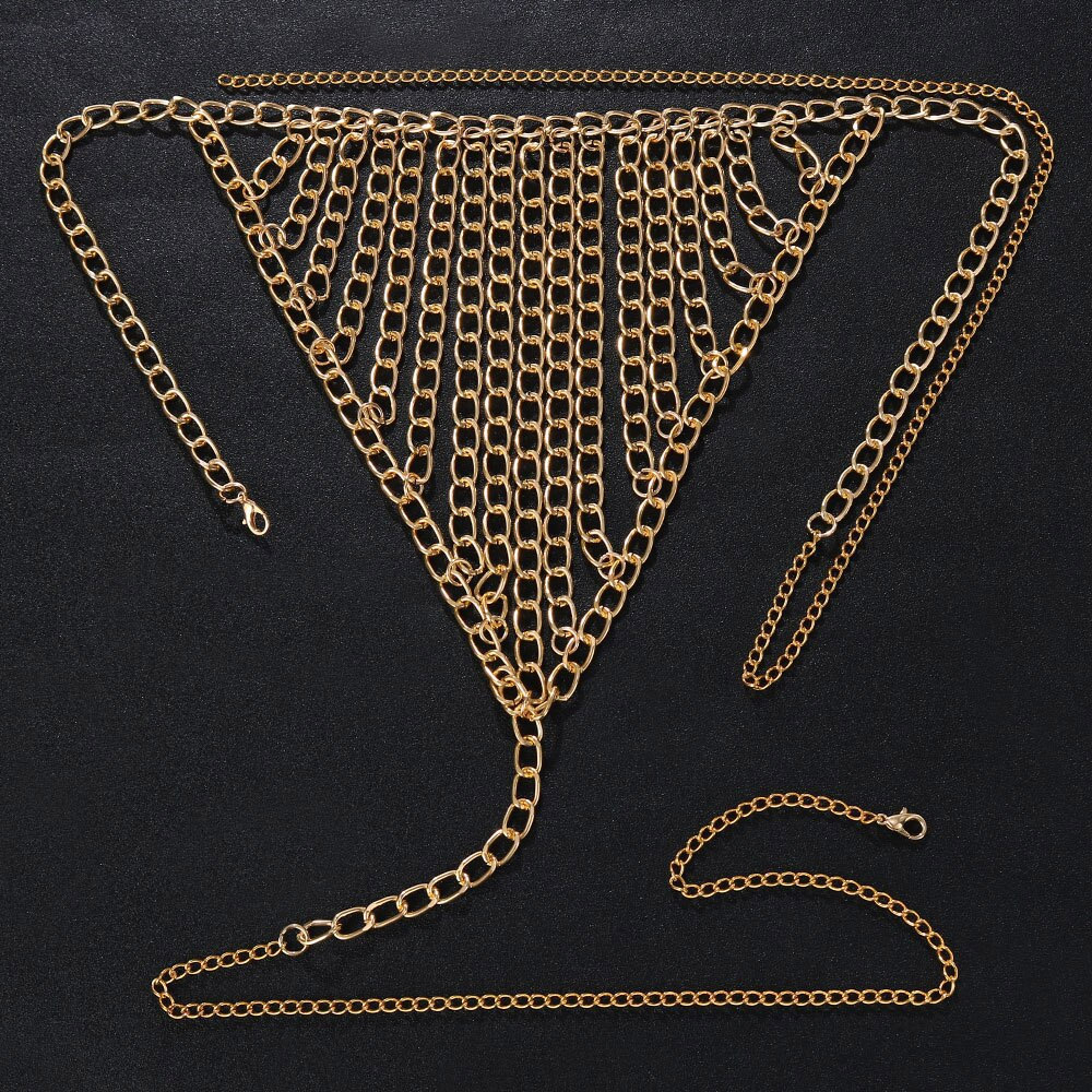 Statment Waist Chain Metal Cha - مراجعة Thong Bikini Women وسعره