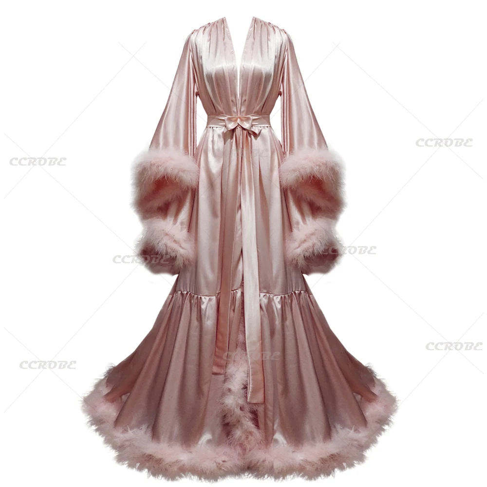 Customized Bathrobe for Women  - مراجعة Robe Silk Women وسعره
