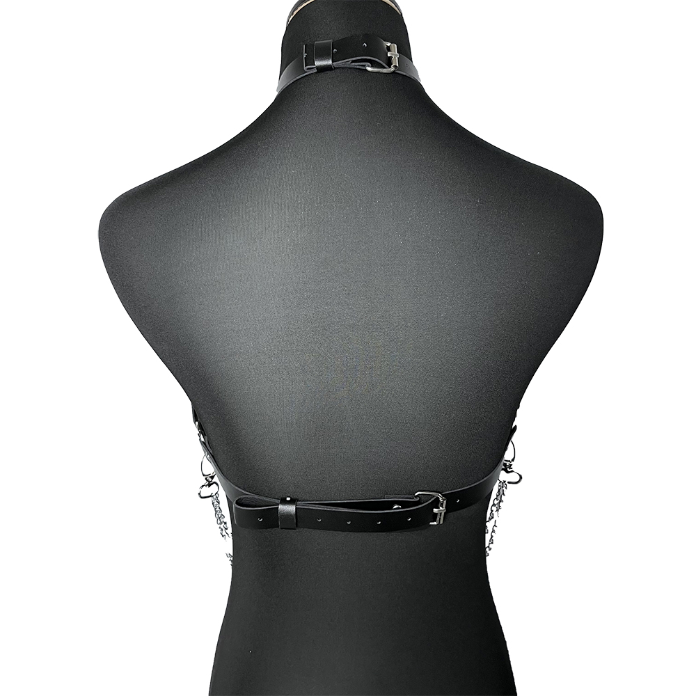 Chain with Leather Lingerie Wo - مراجعة Garter Belt Set وسعره