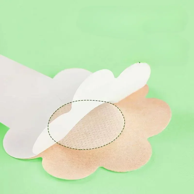 10pcs Women's Invisible Breast - مراجعة Silicone Bra Adhesive وسعره