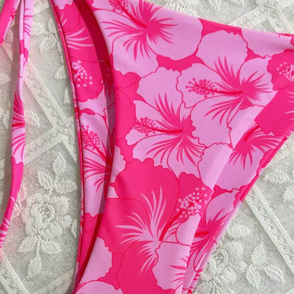 Women's Printed Vest Bikini+Th - مراجعة Thong Bikini Women وسعره