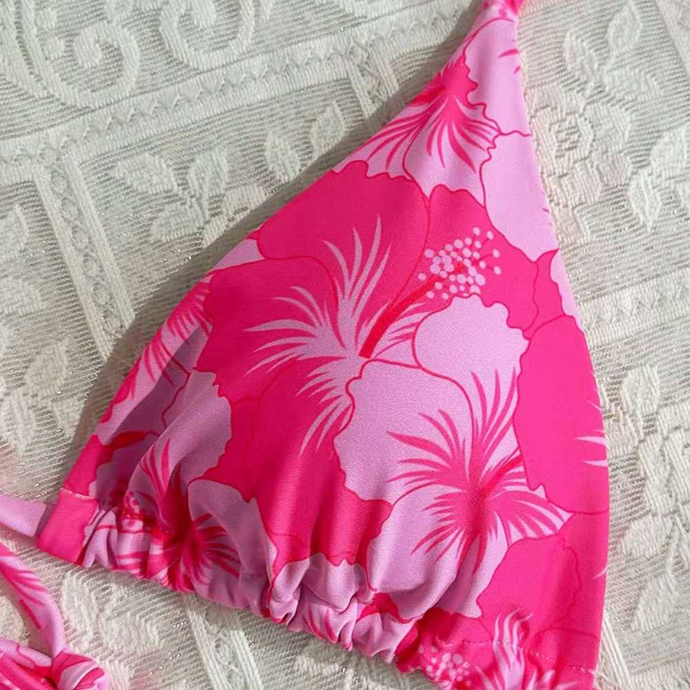 Women's Printed Vest Bikini+Th - مراجعة Thong Bikini Women وسعره