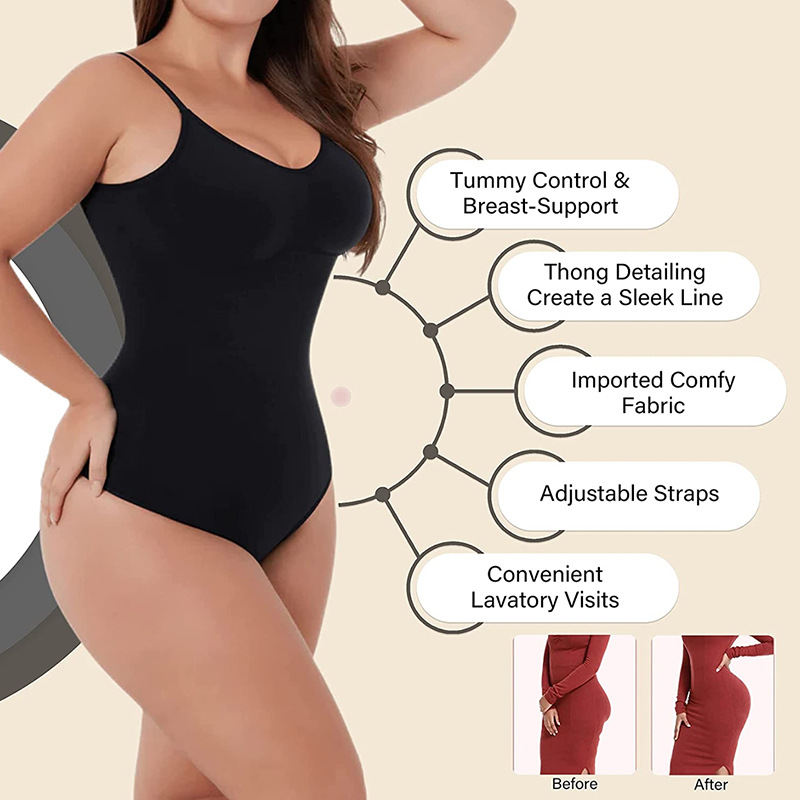 Seamless Backless Sculpting Bo - مراجعة Shapewear Bodysuit Firm وسعره