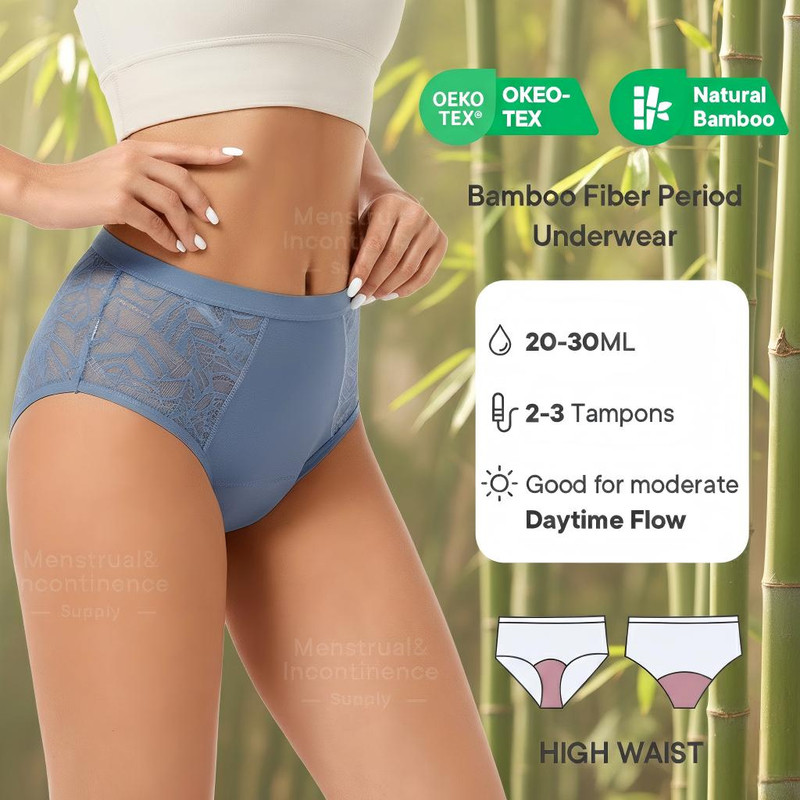 Absorbent Period Underwear Wom - مراجعة Period Panty Absorbent وسعره