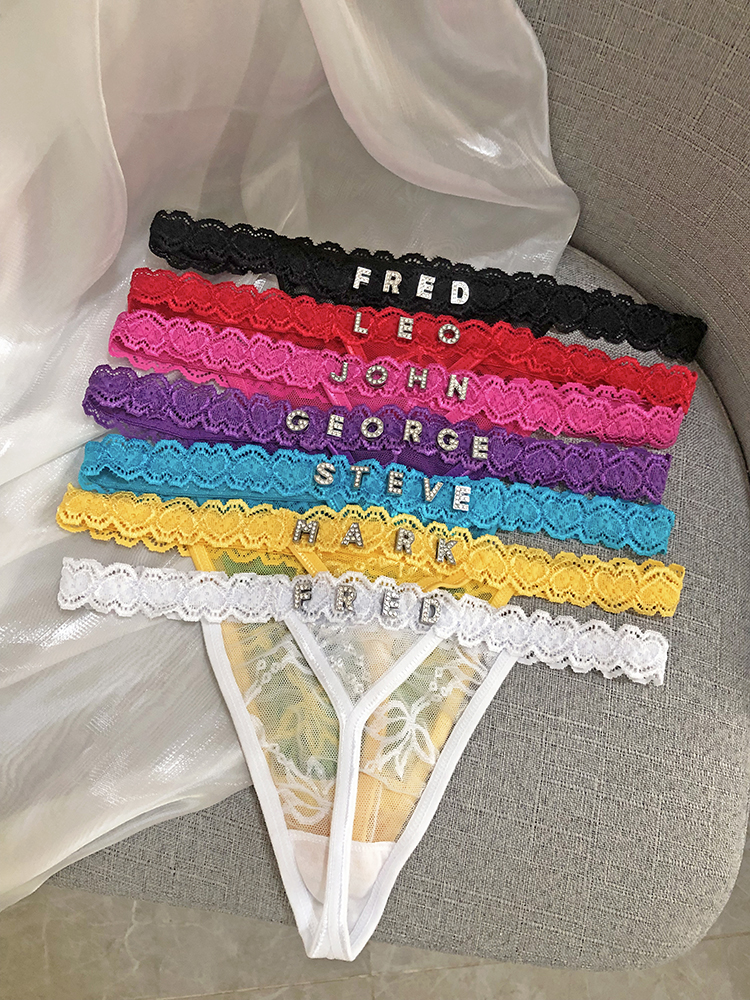 Custom Thong Panties with Name - مراجعة Thong Bikini Women وسعره