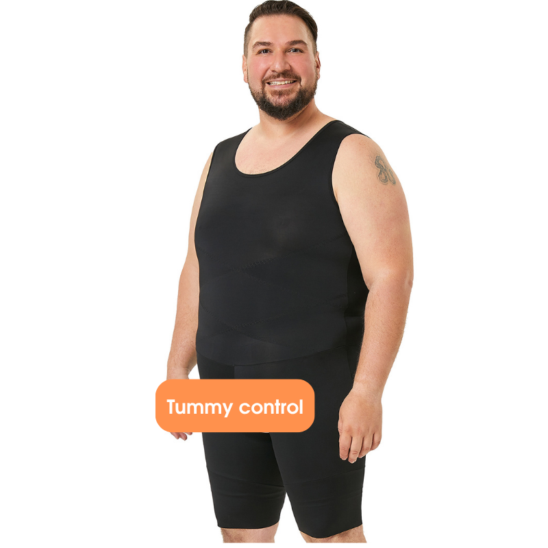Men's Shapewear Bodysuit Tummy - مراجعة Shapewear Bodysuit Firm وسعره