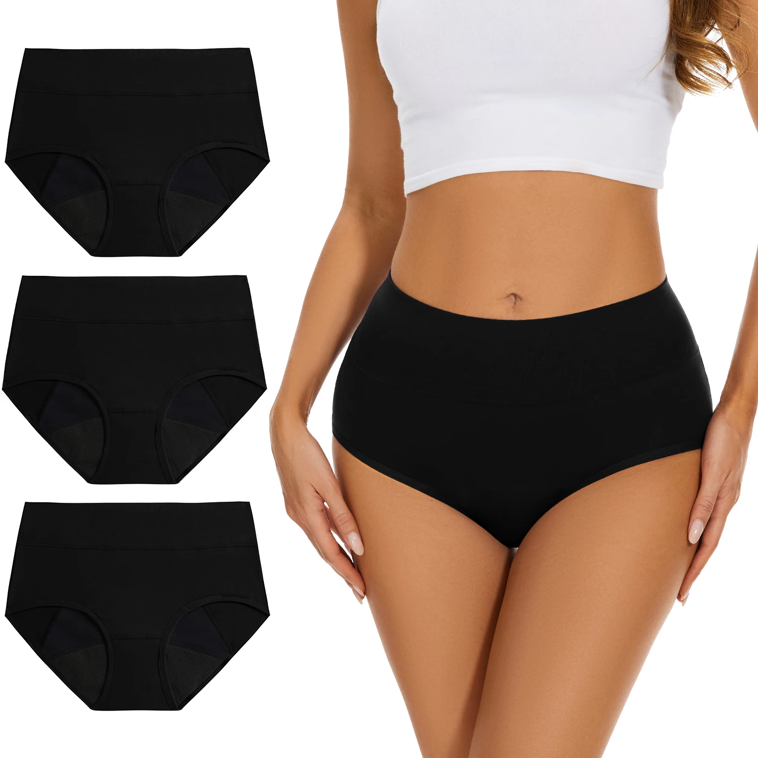 3PCS/lot Menstrual Panties For - مراجعة Period Panty Absorbent وسعره
