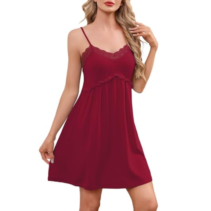Sexy Nightgowns for Women Lace - مراجعة Babydoll Chemise Night وسعره