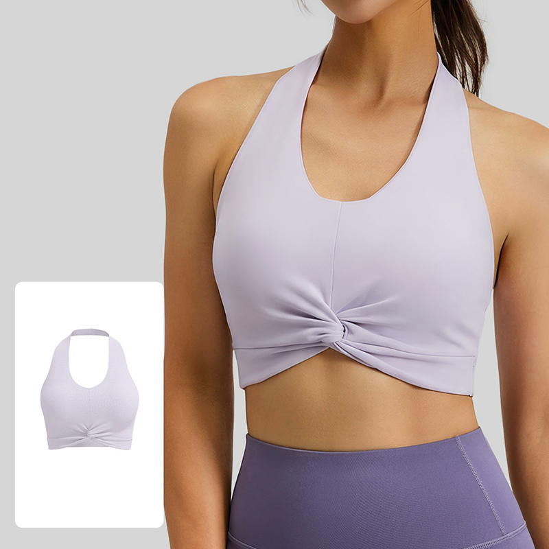 New Women Halter Neck Sports B - مراجعة Push Up Bra Padded وسعره
