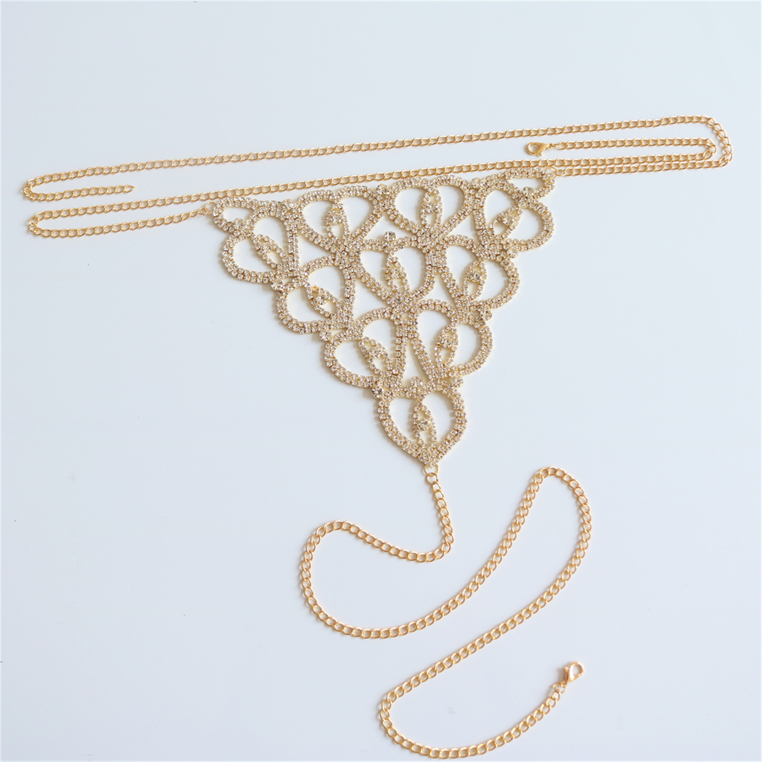 Sexy Body Chain Heart-shaped T - مراجعة Thong Bikini Women وسعره