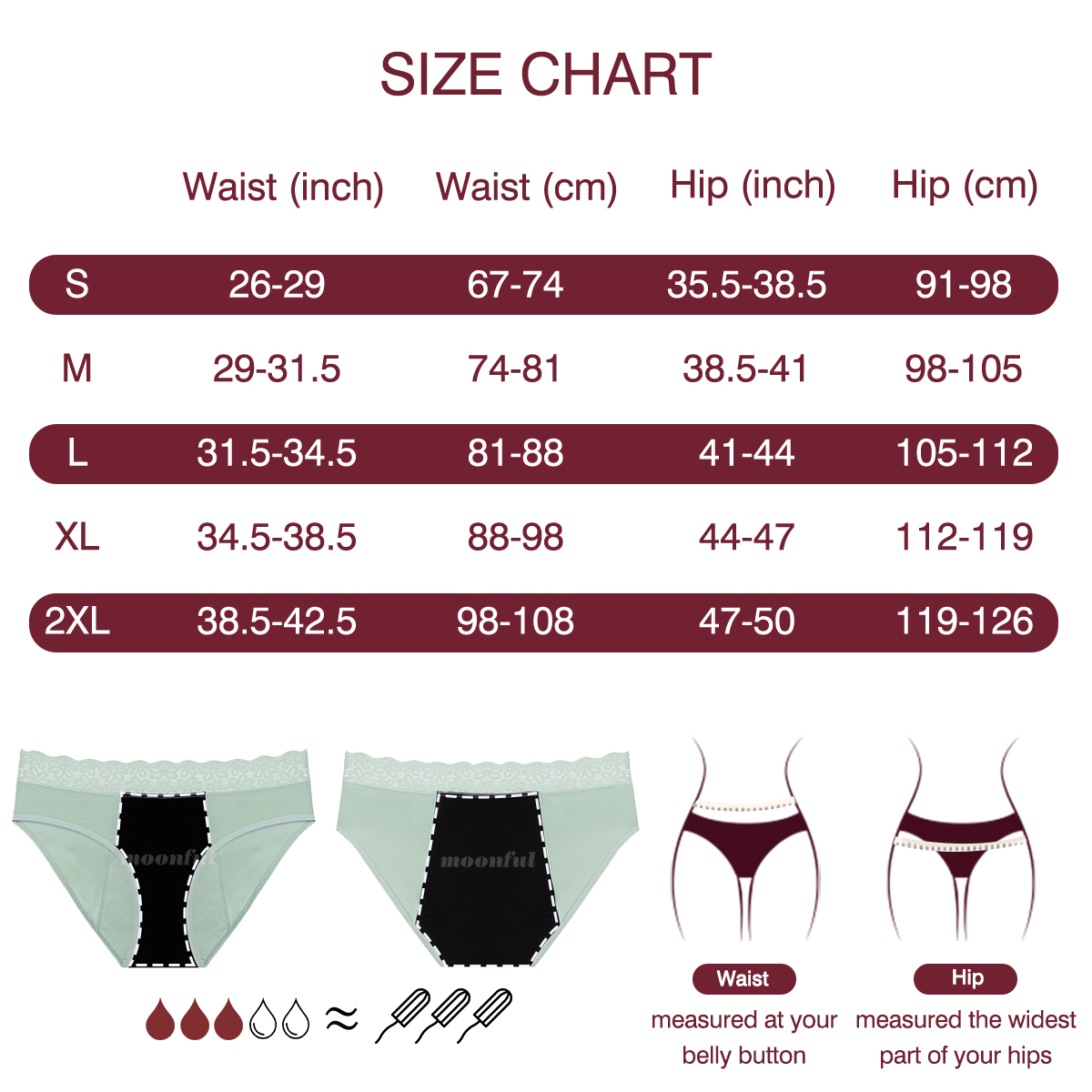 Menstrual Cycle Absorbent Unde - مراجعة Period Panty Absorbent وسعره