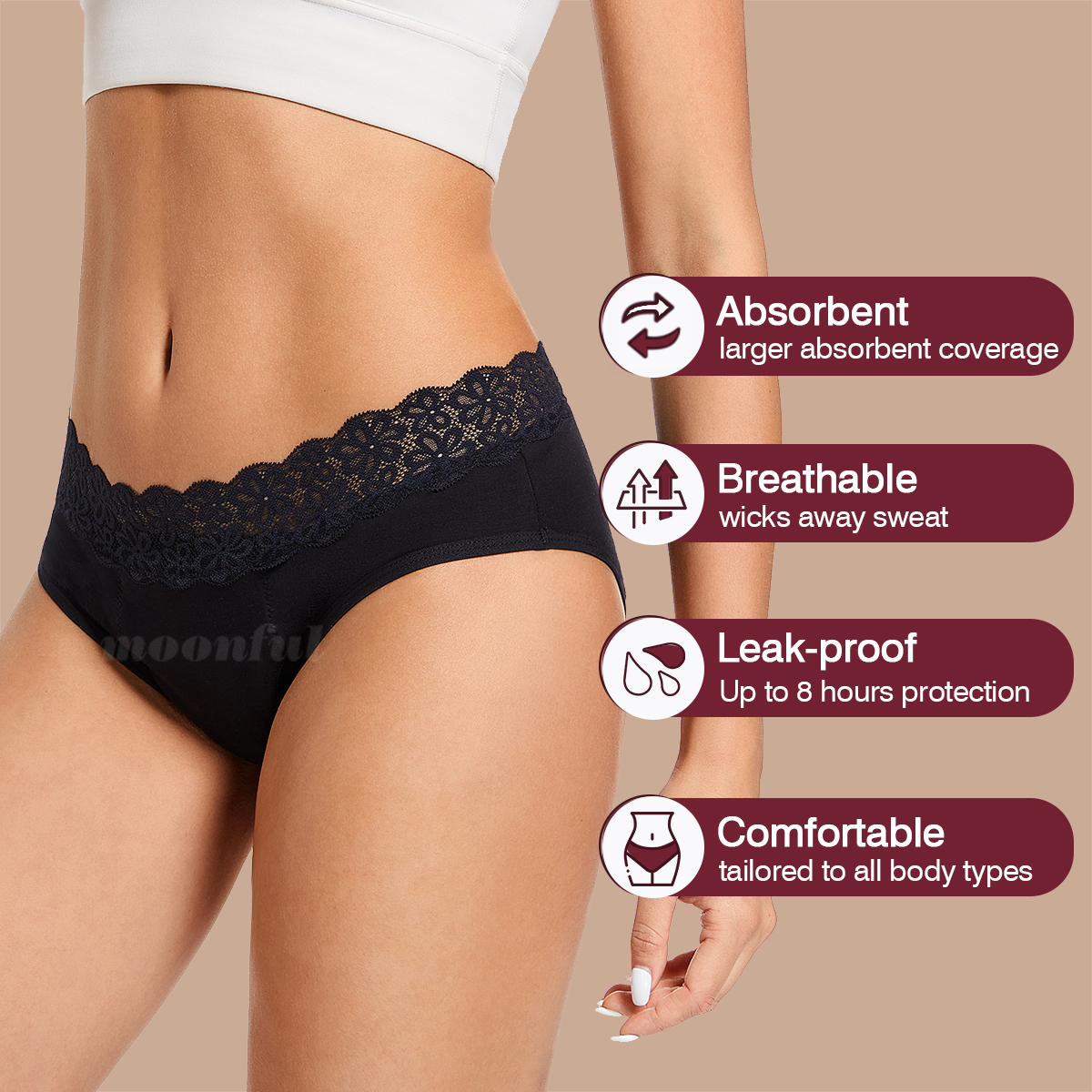 Menstrual Cycle Absorbent Unde - مراجعة Period Panty Absorbent وسعره
