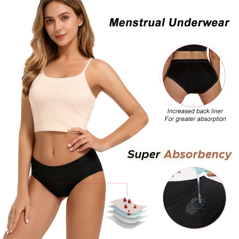 Heavy Flow Menstrual Panties 4 - مراجعة Period Panty Absorbent وسعره