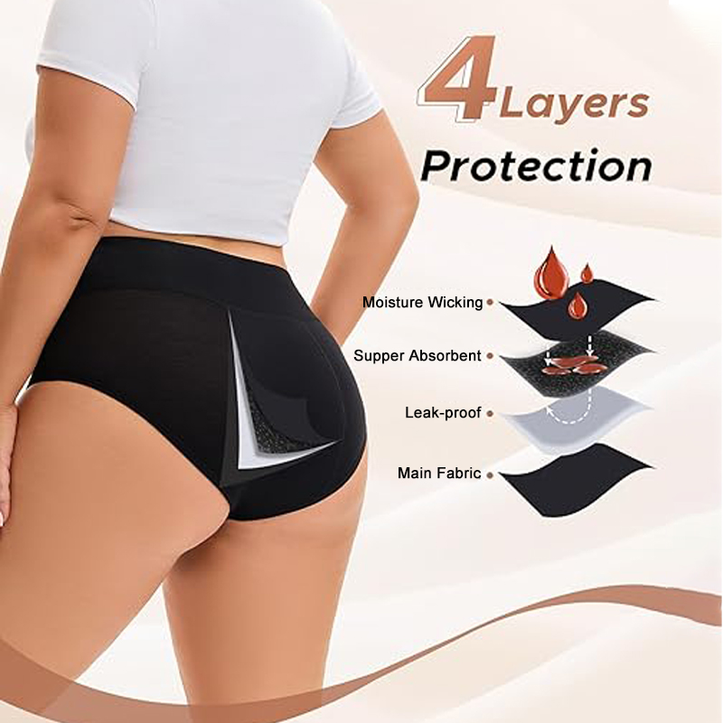 Heavy Flow Menstrual Panties 4 - مراجعة Period Panty Absorbent وسعره
