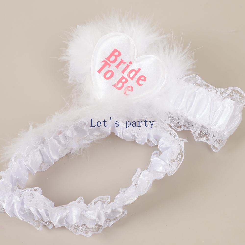 1Pcs Sexy Lace Bride To Be Gar - مراجعة Garter Belt Set وسعره