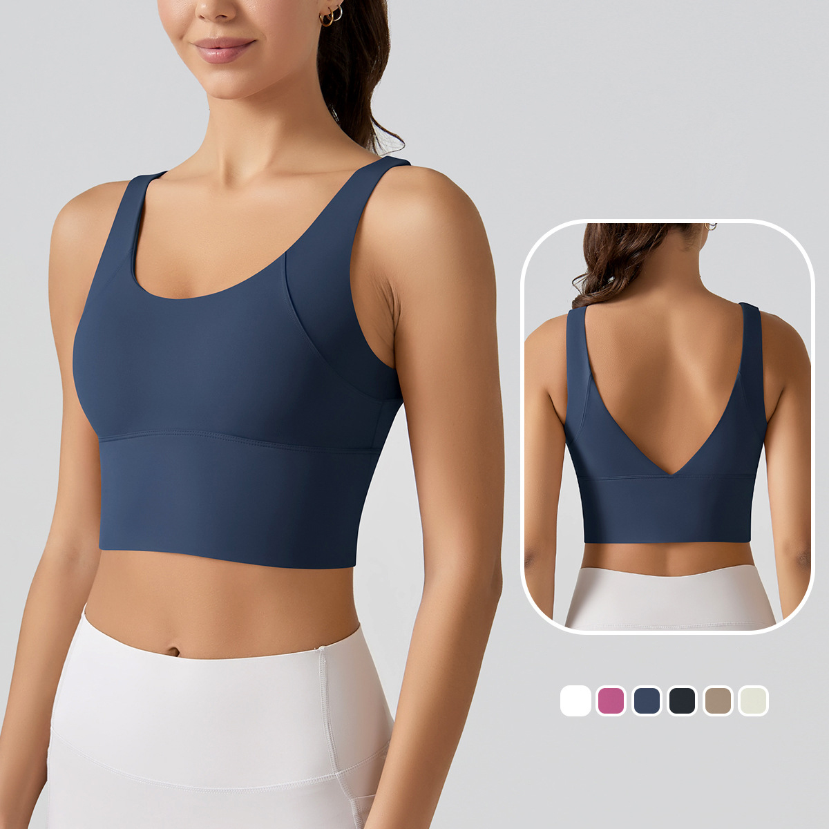 1PC New Yoga Tank Top Summer S - مراجعة Push Up Bra Padded وسعره