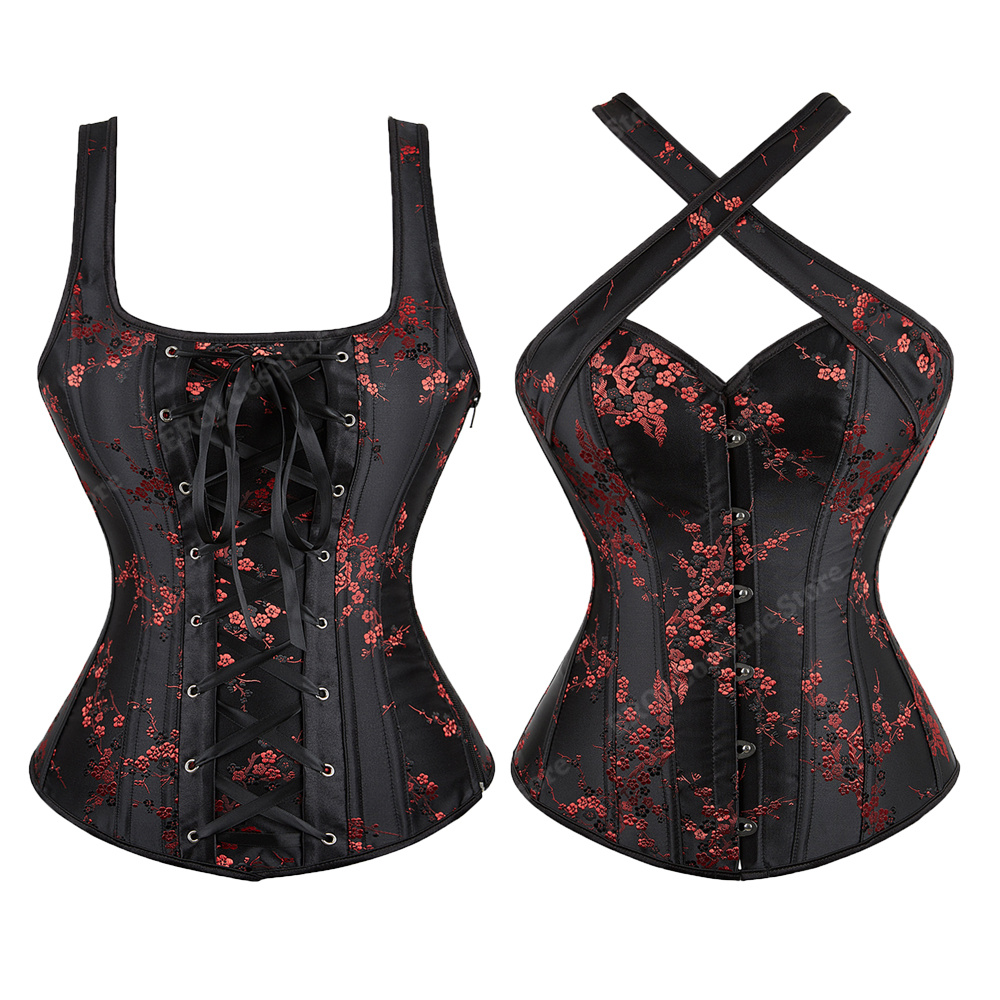 Corset with Straps for Women F - مراجعة Corset Waist Cinch وسعره