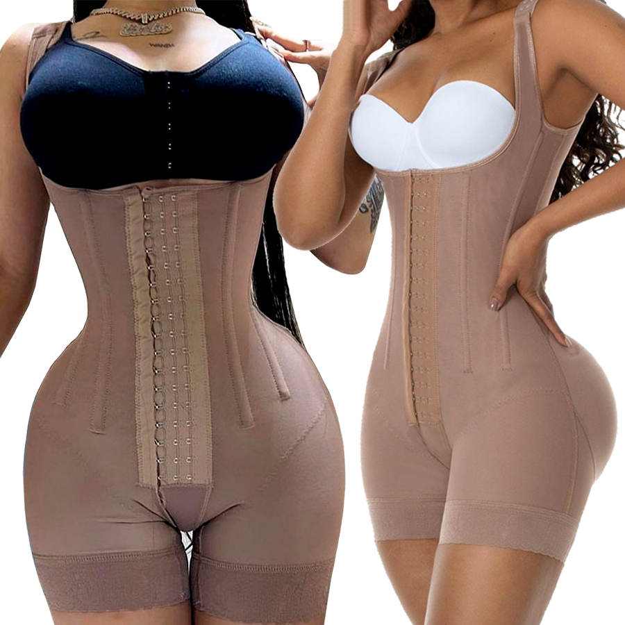 Fajas Colombian Girdles Post L - مراجعة Shapewear Bodysuit Firm وسعره