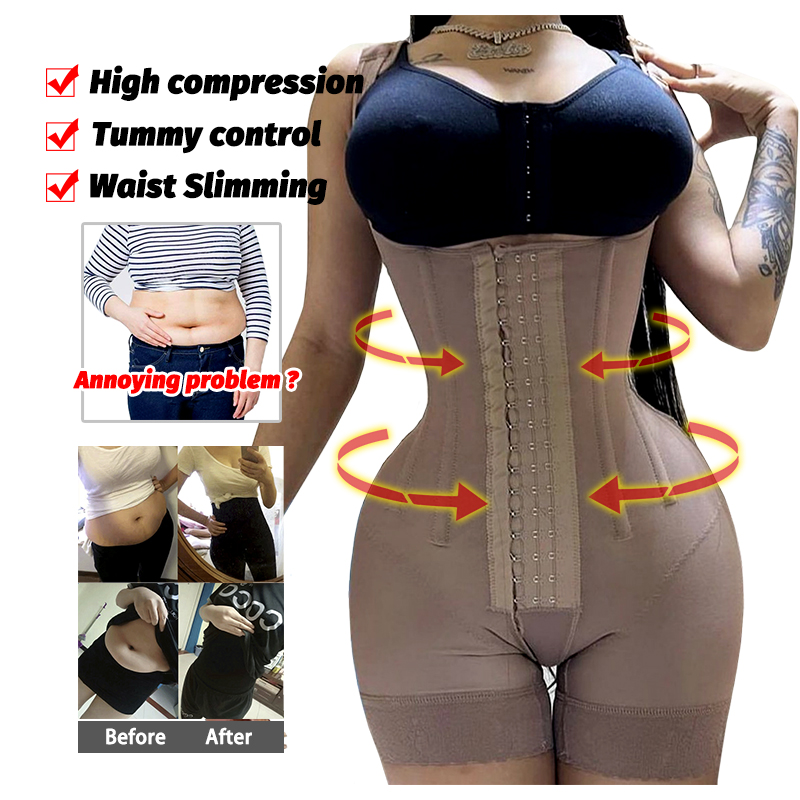Fajas Colombian Girdles Post L - مراجعة Shapewear Bodysuit Firm وسعره