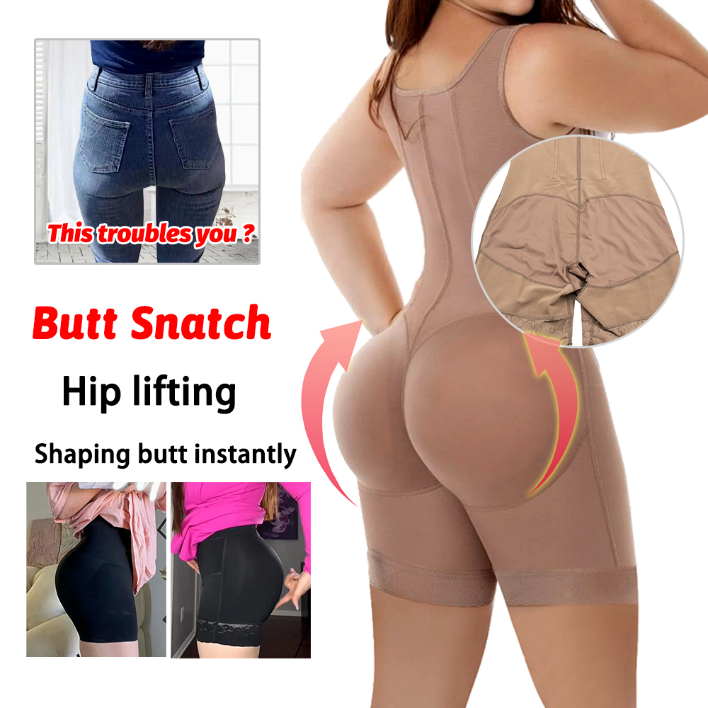 Fajas Colombian Girdles Post L - مراجعة Shapewear Bodysuit Firm وسعره