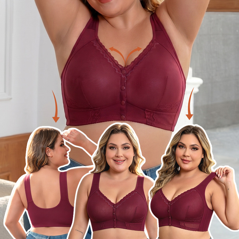 1XL to 7XL Plus Size Front Clo - مراجعة Seamless Underwear Women وسعره