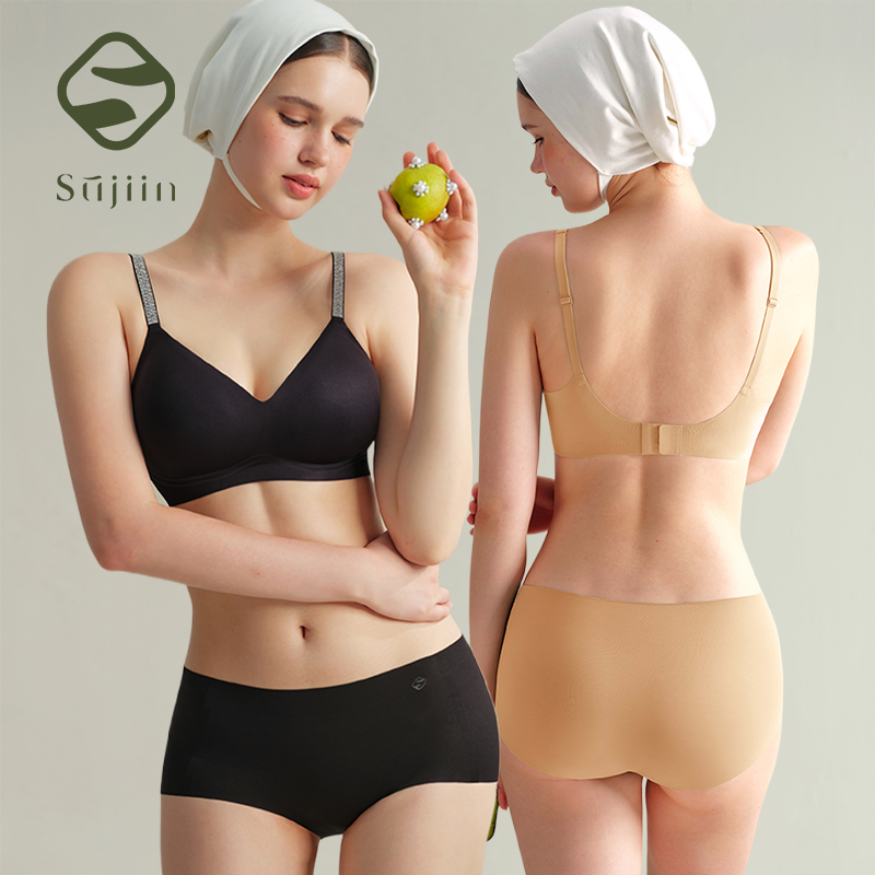 SUJIIN Women's Wireless Push U - مراجعة Bralette Wireless Soft وسعره