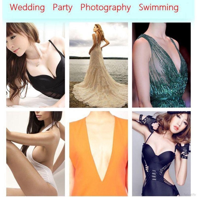 6/12PCS Invisible Self Adhesiv - مراجعة Silicone Bra Adhesive وسعره