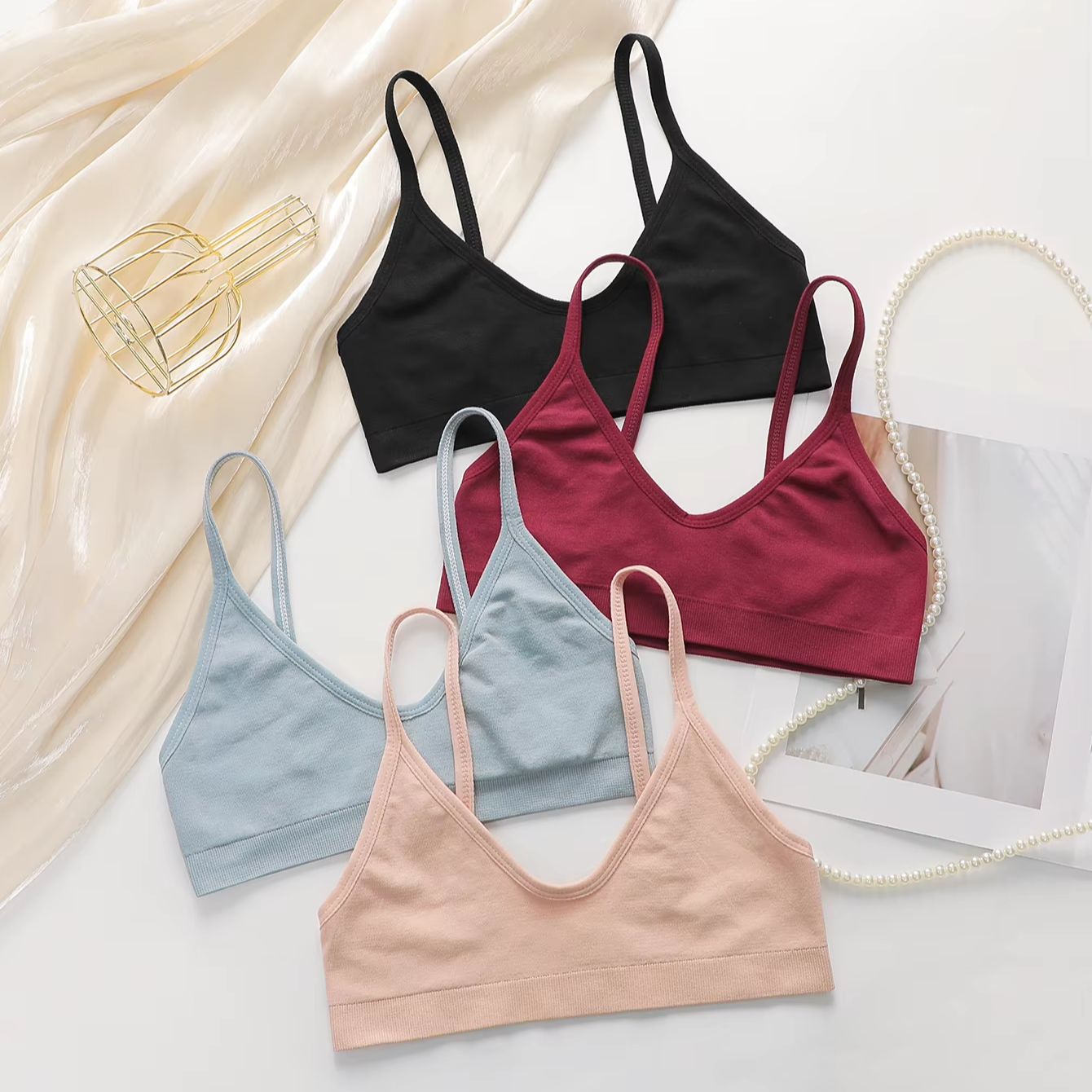 Women Seamless Wireless Bra So - مراجعة Bralette Wireless Soft وسعره