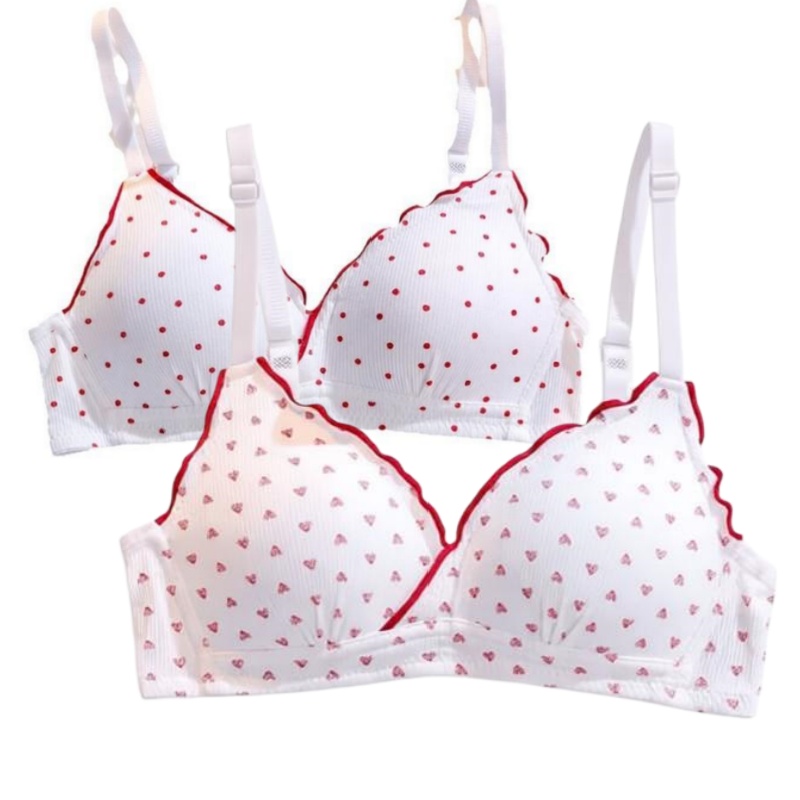 Cute Sweet Wireless Bra Set,Co - مراجعة Bralette Wireless Soft وسعره