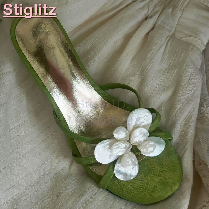 White Flower High Heels Slippe - مراجعة Slip Dress Satin وسعره
