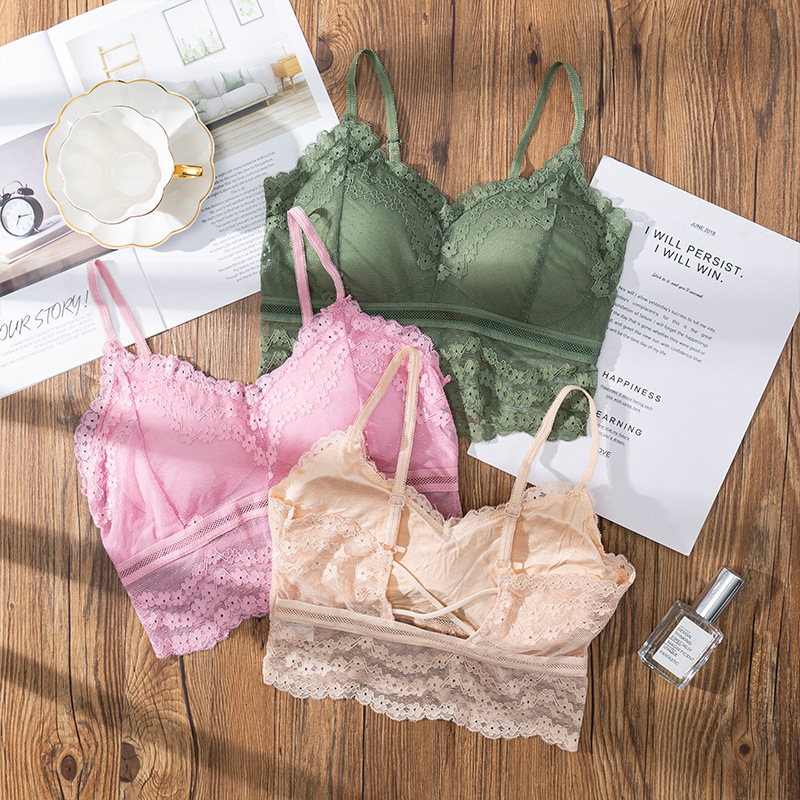 3D Sexy lace Lingerie Seamless - مراجعة Strapless Bra Backless وسعره