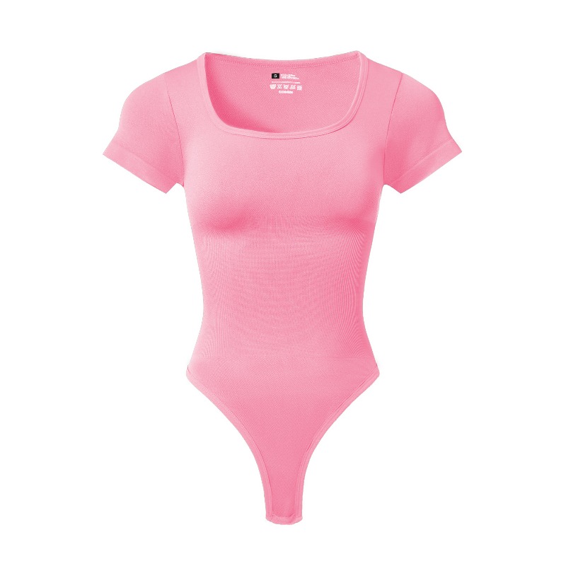 Women Plus Size Square Neck Sh - مراجعة Shapewear Bodysuit Firm وسعره