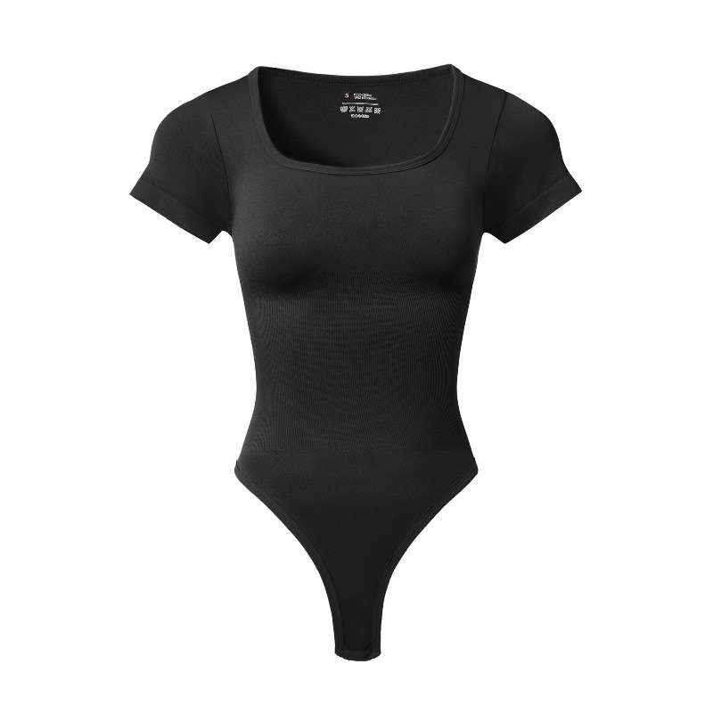 Women Plus Size Square Neck Sh - مراجعة Shapewear Bodysuit Firm وسعره