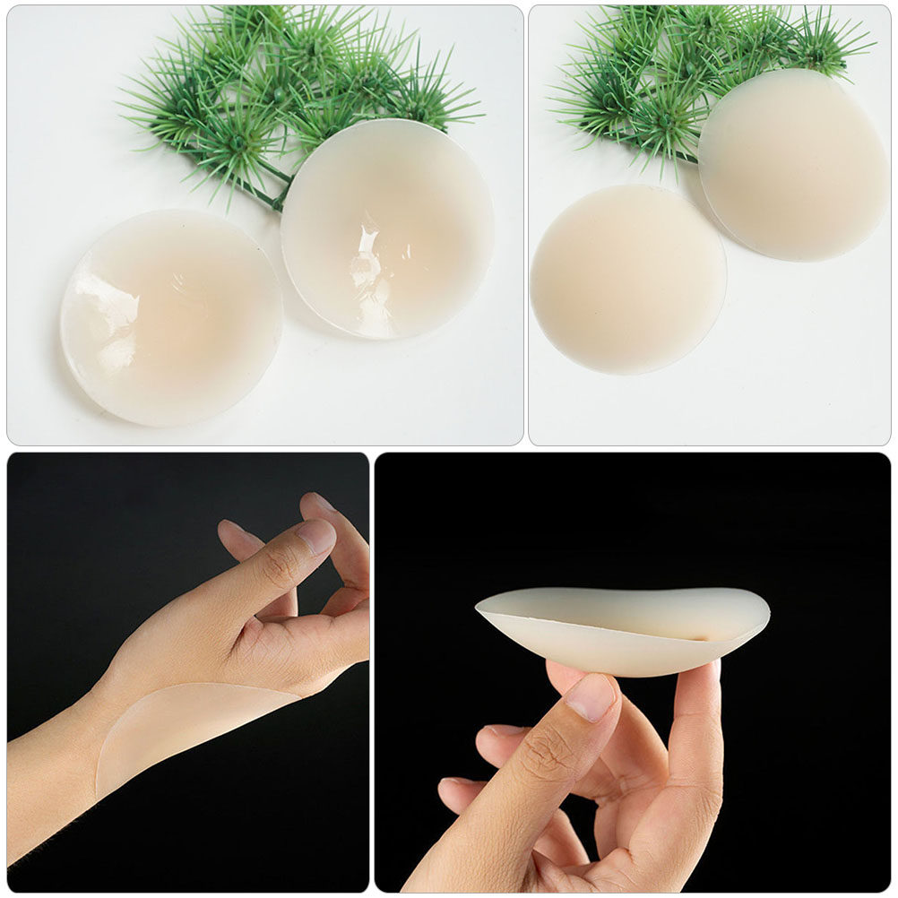 1Pair Gentle Skin-Friendly Sil - مراجعة Nipple Cover Pasties وسعره