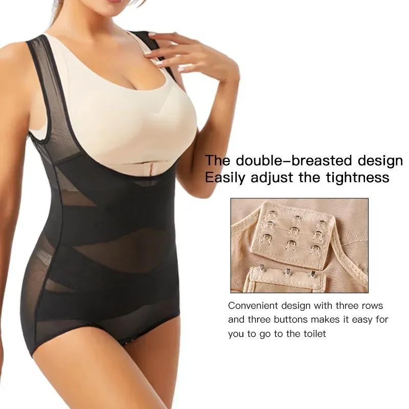 Women Bodysuit Briefs Full Bod - مراجعة Shapewear Bodysuit Firm وسعره