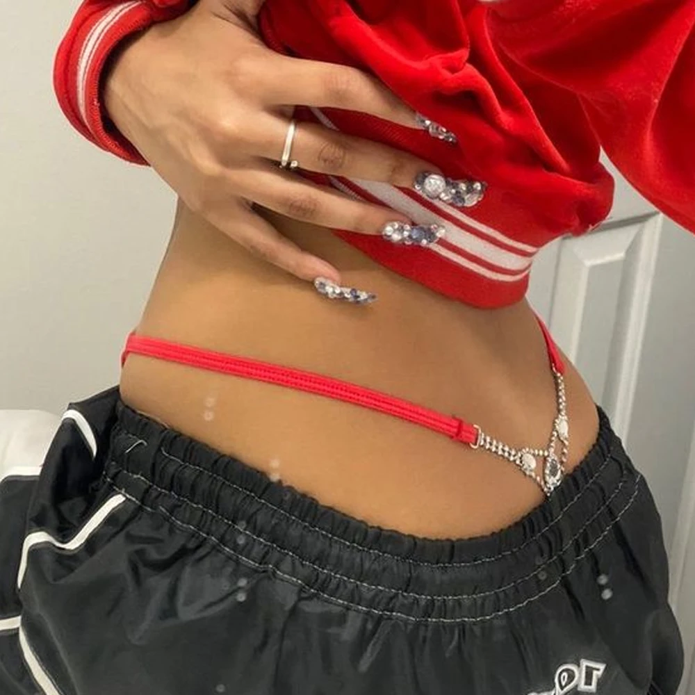 Sexy Round Rhinestone Thong Ad - مراجعة Thong Bikini Women وسعره