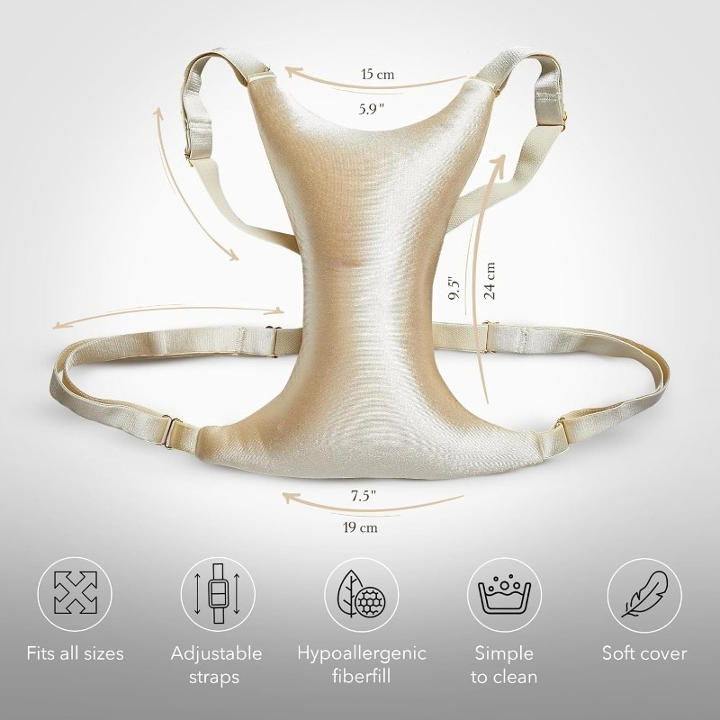 Side Sleeper Pillow for Breast - مراجعة Nursing Bra Sleep وسعره