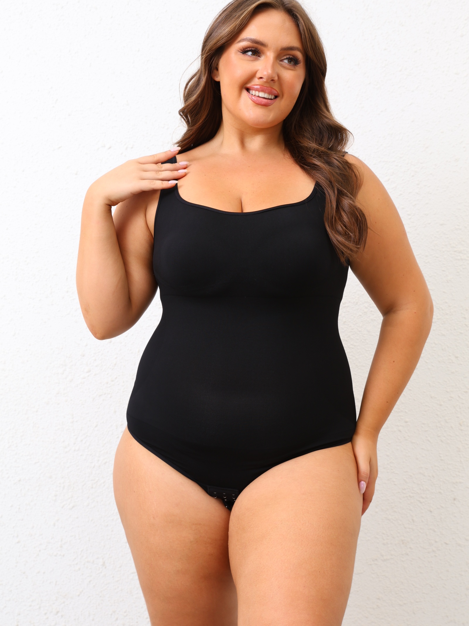 Large size body sculpting one- - مراجعة Seamless Underwear Women وسعره