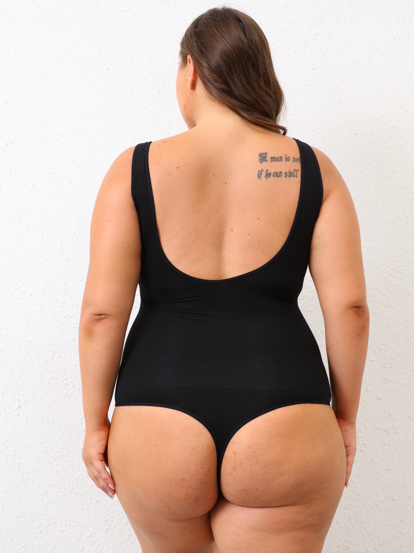 Large size body sculpting one- - مراجعة Seamless Underwear Women وسعره