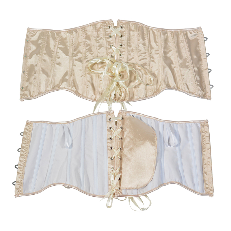2025 Women Satin Underbust Cor - مراجعة Corset Waist Cinch وسعره