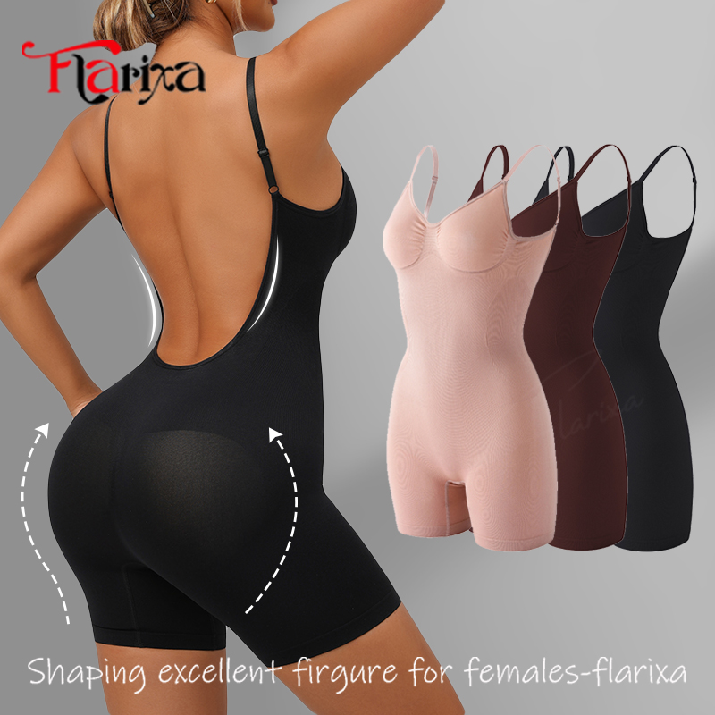 Flarixa New Low Back Shapewear - مراجعة Seamless Underwear Women وسعره