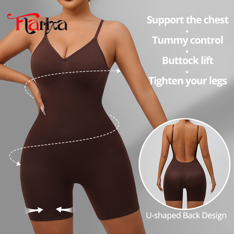 Flarixa New Low Back Shapewear - مراجعة Seamless Underwear Women وسعره