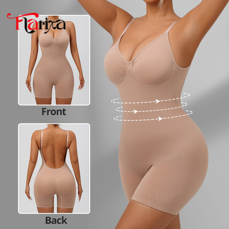 Flarixa New Low Back Shapewear - مراجعة Seamless Underwear Women وسعره