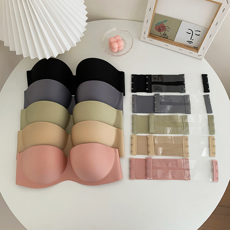 FINETOO Sexy Strapless Bras Wo - مراجعة Bralette Wireless Soft وسعره