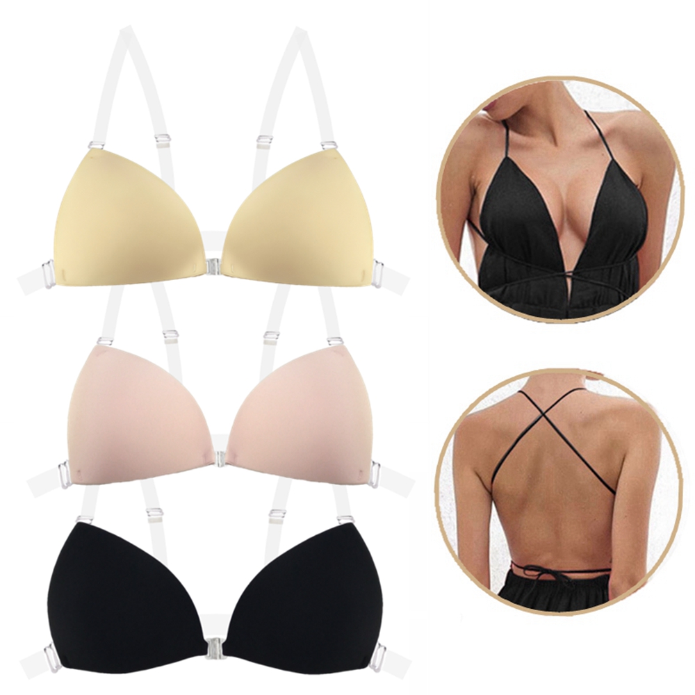 Sticky Bra for Women Backless  - مراجعة Push Up Bra Padded وسعره