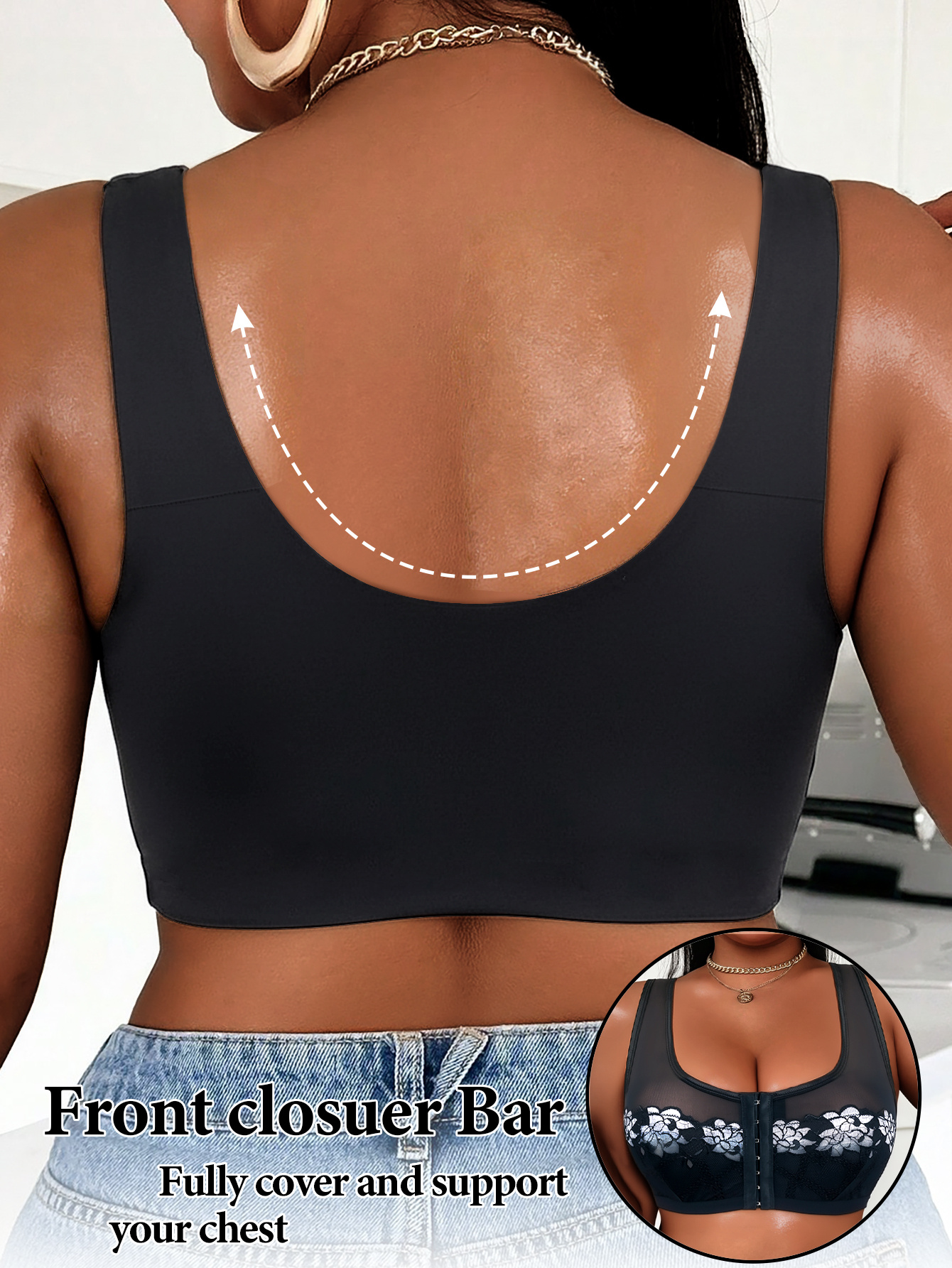 1PC Women's Push-up Bra, Wide  - مراجعة Push Up Bra Padded وسعره