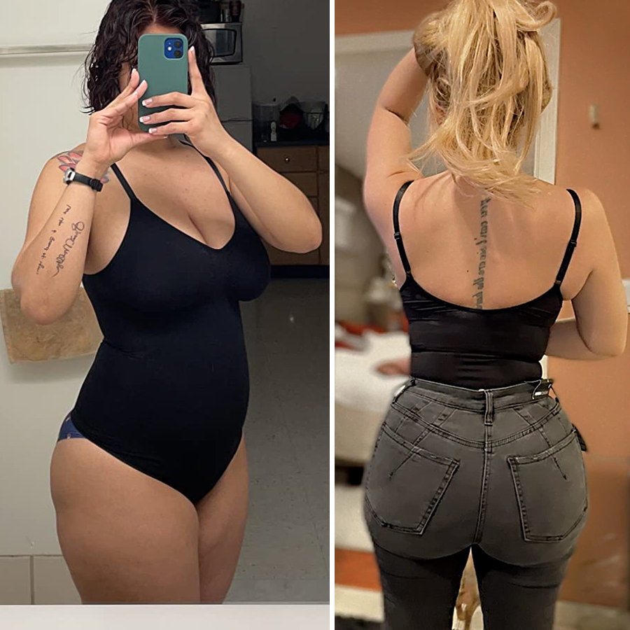 XS 3XL Seamless Body Suit Shap - مراجعة Shapewear Bodysuit Firm وسعره