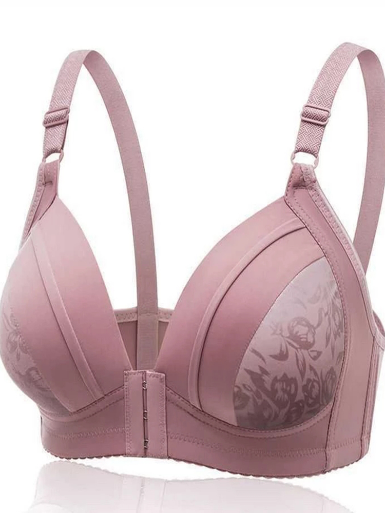 Push Up Bra Front Closure Wome - مراجعة Bralette Wireless Soft وسعره