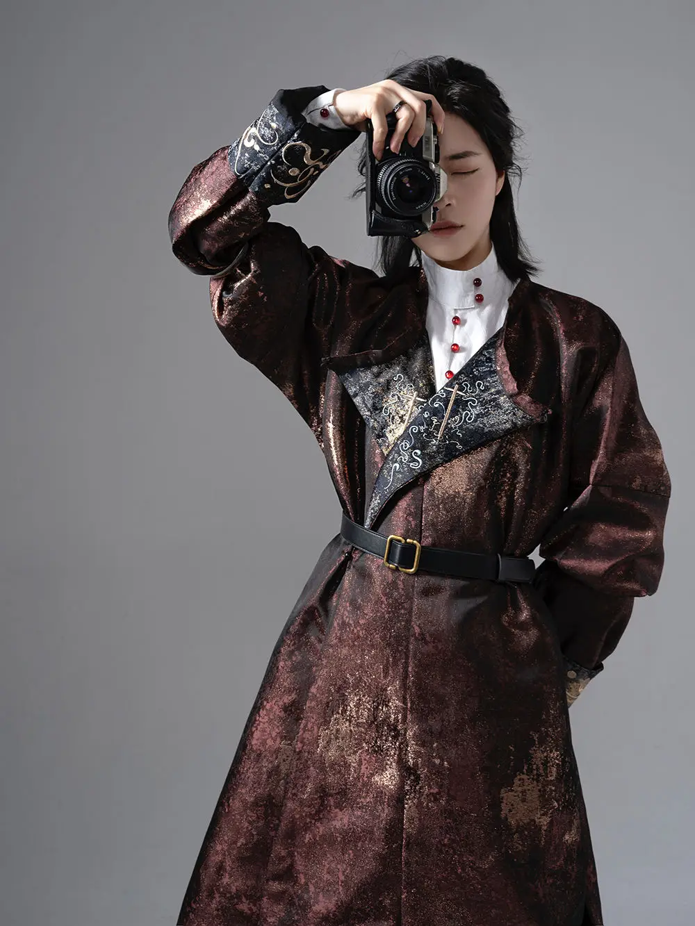 Chinese silk robe Costume Tang - مراجعة Robe Silk Women وسعره
